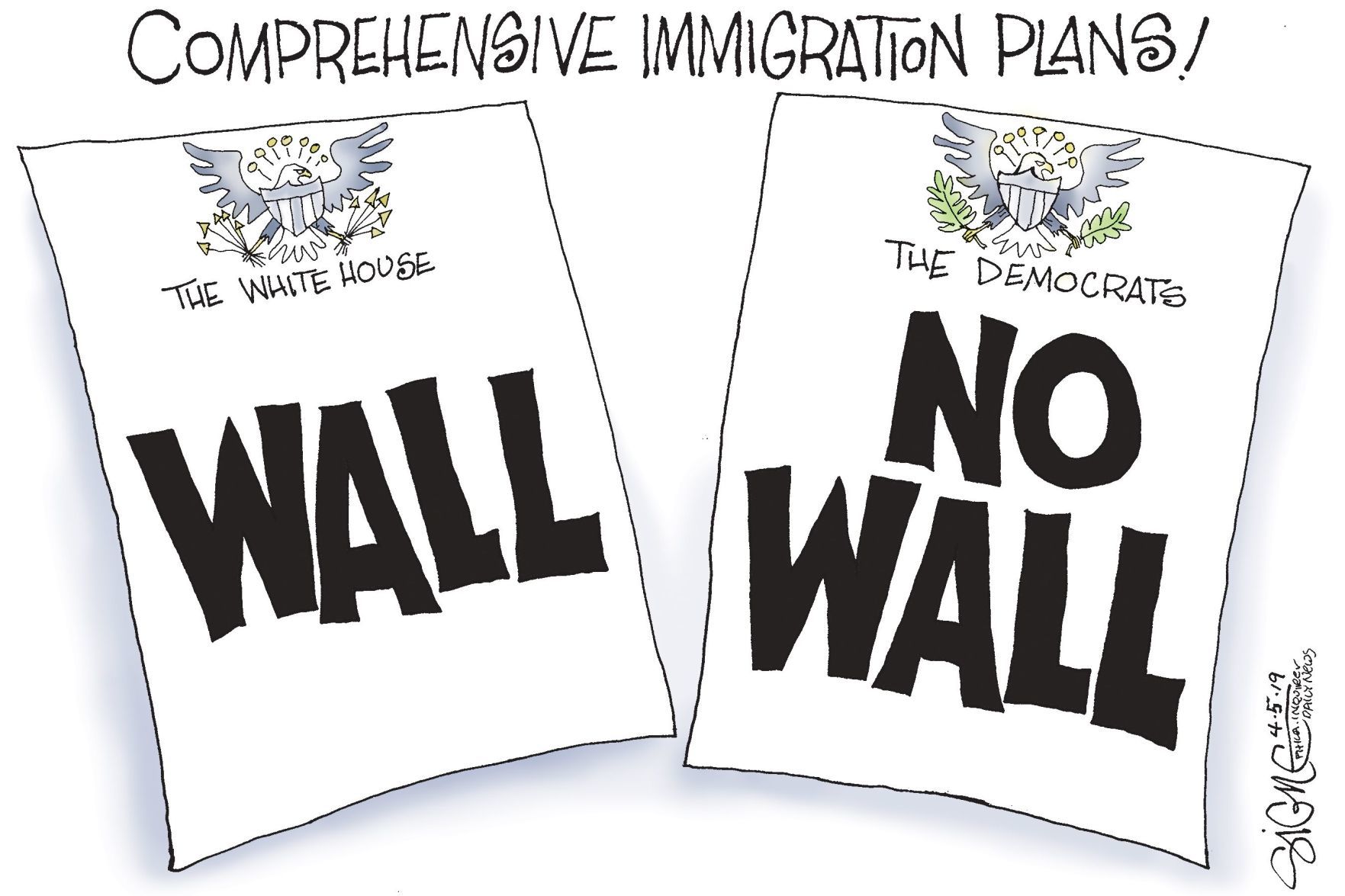 Signe Wilkinson editorial cartoon